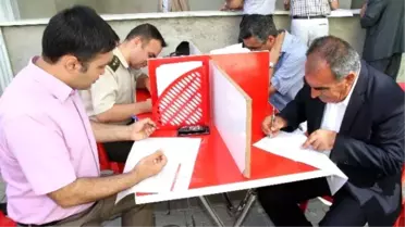 Kaymakam ve Kurum Amirlerinden Kan Bağışı