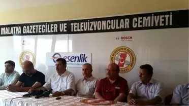 Tüfenkci Malatya Gazeteciler ve Televizyoncular Cemiyeti'ni Ziyeret Etti