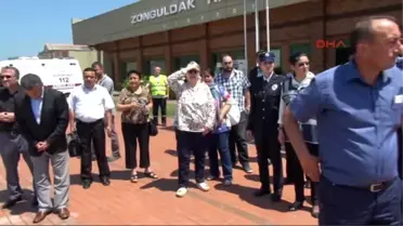 Şehit Polisin Cenazesi Zonguldak'a Götürüldü