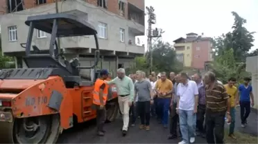Başkan Yılmaz Fatsa'da Asfalt Çalışmalarını İnceledi