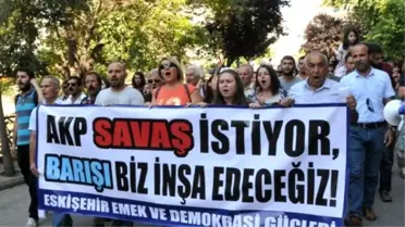 Eskişehir'de 'Barış' Yürüyüşü