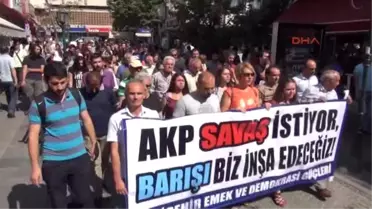 Eskişehir'de 'Barış' Yürüyüşü
