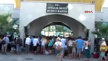 Ayvalık'taki ?kriz Alarlı', Kırmızıdan Yeşile Döndü