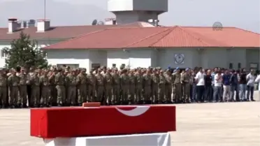Şehit Uzman Çavuş Ziya Sarpkaya, Memleketine Uğurlandı