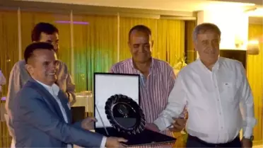 Söke'de Stk'lardan Kaymakam Demirezer'e Veda Yemeği