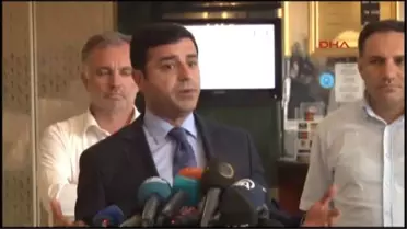 Demirtaş: 'Türkiyenin Akıllıca Bir İş Yapmasını Bekliyoruz'