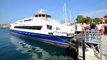 İzmir'den Foça'ya Vapur Seferleri Başladı