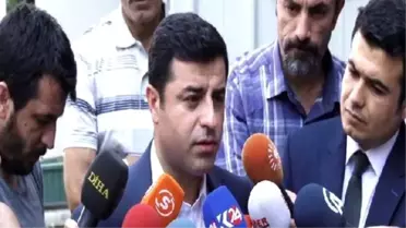 Demirtaş: 'Devlet Silah Bıraksın' Demiyorum, Karşılıklı Ateşkes Durumundan Söz Ediyorum
