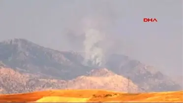 Şırnak Dağlarındaki Yangınlar Sürüyor