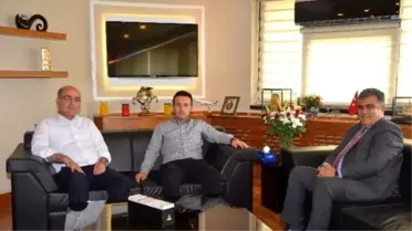 Emirgazi Protokolünden Başkan Özgüven'e Ziyaret