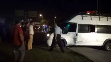 Manavgat'ta Zincirleme Kaza: 5 Yaralı