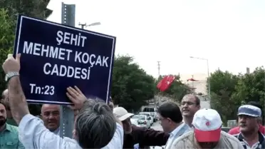 Şehit Uzman Çavuş Mehmet Koçak'ın İsmi Memleketinde Yaşatılıyor