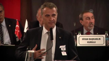 Beşiktaş Kulübü Divan Kurulu Toplantısı - Fikret Orman (2)