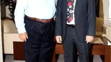 Defterdar Özel'den, Başkan Karaosmanoğlu'na Ziyaret