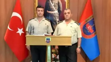 Jandarmada Devir Teslim Yapıldı