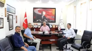 Saray Kaymakamı Arslan'dan Başkan Çoban'a İade-i Ziyaret