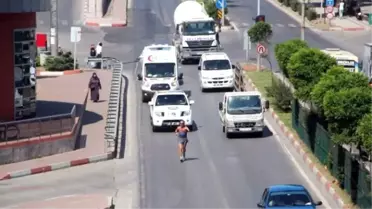 Tek Koluyla 'Termik Santrale Hayır' Demek İçin Koştu