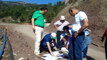 DSİ Bölge Müdürü Özgür'den Karadere Göletinde İnceleme