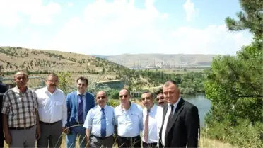Vali Kolat Kapulukaya Barajında İncelemede Bulundu
