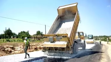 Büyükşehir Belediyesi Asfaltlanan Yolları Hizmete Sundu