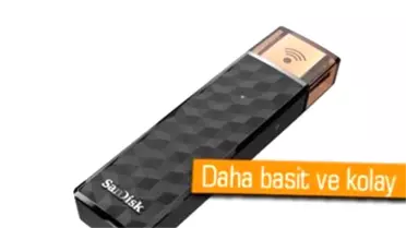 Sandisk Yeni Kablosuz Flash Belleğini Duyurdu
