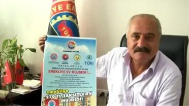 Emekli'ye 270 TL Taksitle Ev Müjdesi