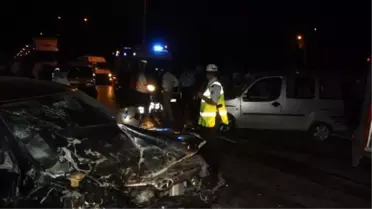 İnegöl'de Şerit İhlali Kazası: 7 Yaralı