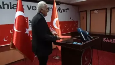 Saadet Partisi Genel Başkanı Kamalak