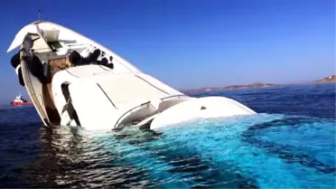 Yunanistan'ın Mikonos Adası'nda İş Adamı İshak Cerit'in Yatı Battı