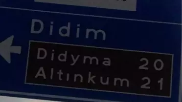 Didimli Turizmciden Tabela Önerisi