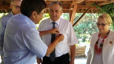 Başkan Yılmaz'a Türk Dünyası Hizmet Ödülü Verildi