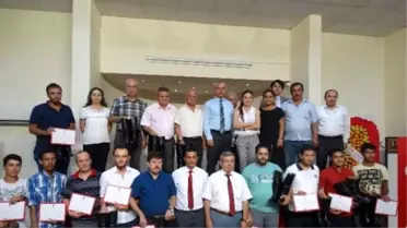 Körüklü Çizme Yapmayı Öğrenenler Sertifikalarını Aldı
