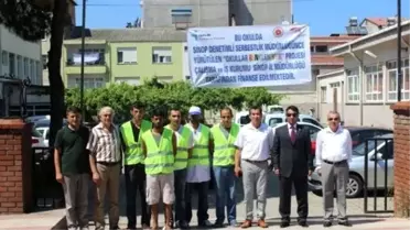 Sinop'ta 'Okullar Renkleniyor' Projesi