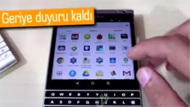 Android'li Blackberry'nin Videosu Geldi