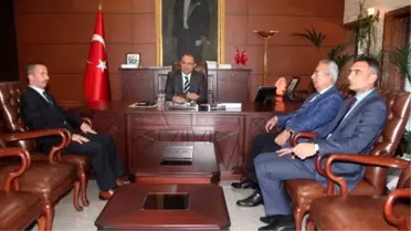Zeki Çakan'dan Vali Kaban'a Ziyaret