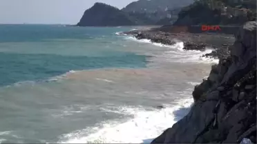 Zonguldak Yol Çalışmasında Deniz Kirliliğine Tepki