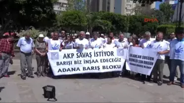 Adana'da Yapılacak Barış Mitingini Duyurmak İçin Gösteri