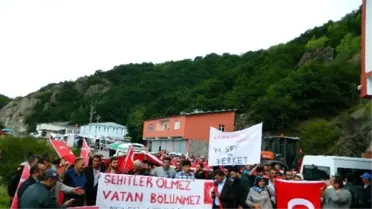 Posof'ta Teröre Lanet Mitingi