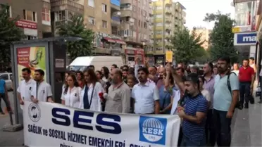 Cizre'de Öldürülen Hemşire İçin Oturma Eylemi