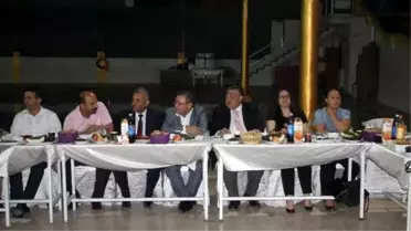 Reyhanlı Kaymakamı Güler'e Veda Yemeği