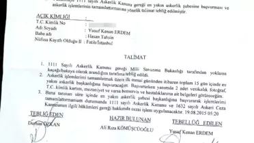 Hastanede Yatan 84 Yaşındaki Hastaya 'Asker Kaçağı' Tebliğatı