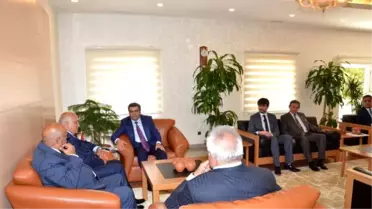 Türk Kızılayı Genel Başkanı Akar'dan Vali Düzgün'e Ziyaret