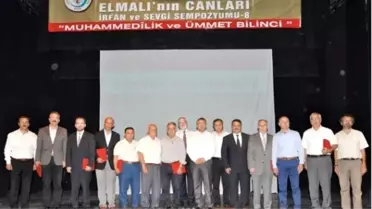 Elmalı da Sempozyum İzdihamı