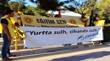 Eğitim- Sen'den Barış Çağrısı