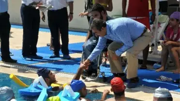 Çukurova Belediyesi'nden Engellilere Yüzme Havuzu