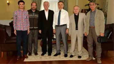 Tyb Erzurum Şubesi Vali Altıparmak'ı Ziyaret Etti