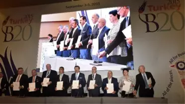 B20 ile L20 Ortak Deklarasyon İmza Töreni Yapıldı