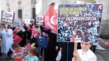 Saadet Partili Kadınlardan 'Aylan Kurdi' Eylemi