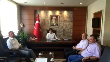 Sgk İl Müdürü Tümsek'ten Eceabat Kaymakamına Ziyaret