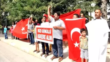 Adıyaman'da Esnaf Gönüllü Askerlik Başvurusu Yaptı